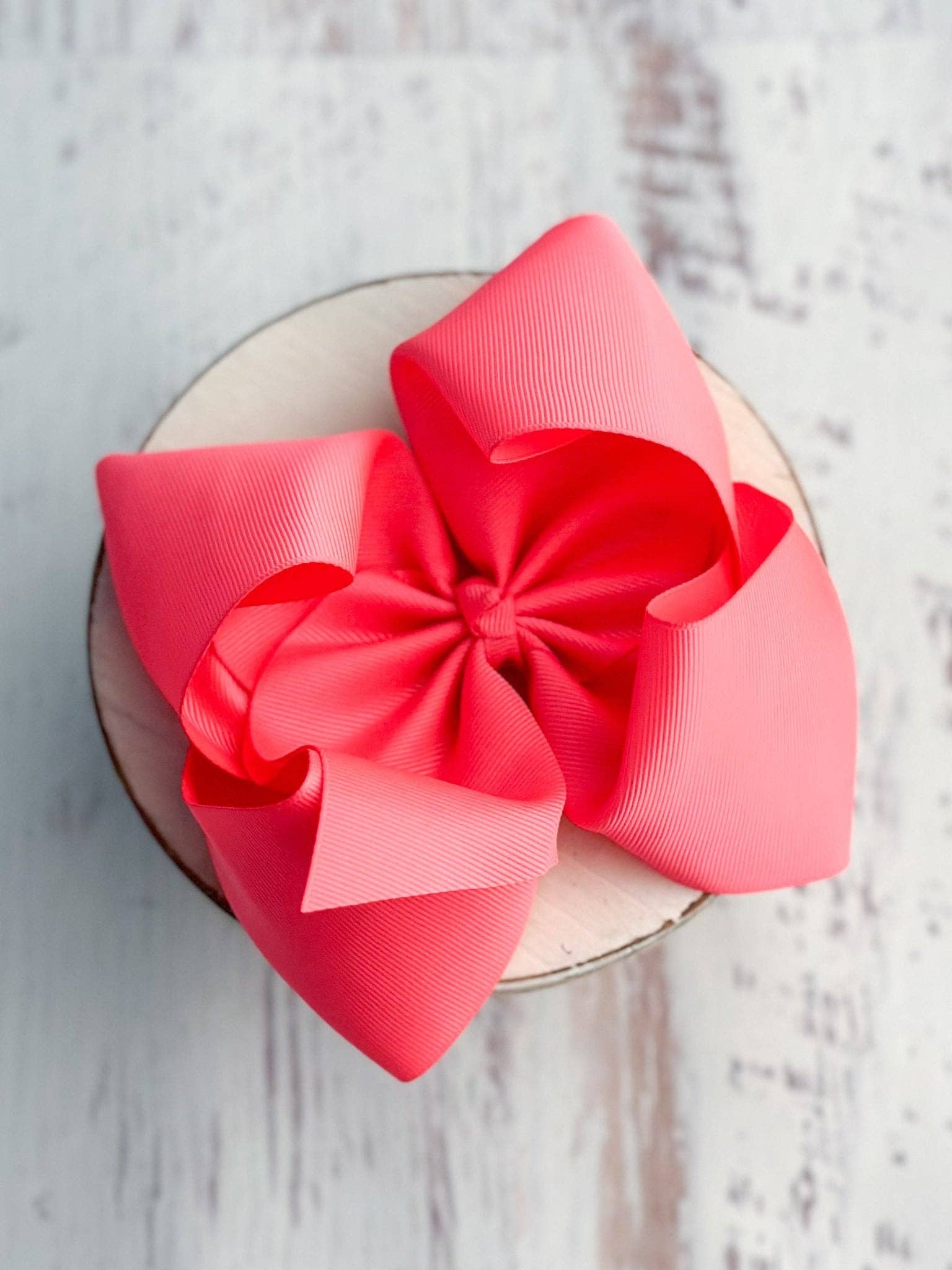 The Hair Bow Company - Vente Nœud pour cheveux – enfant - Noeud en gros-grain taille Texas - Pince crocodile - 16,5 cm - 36 couleurs2