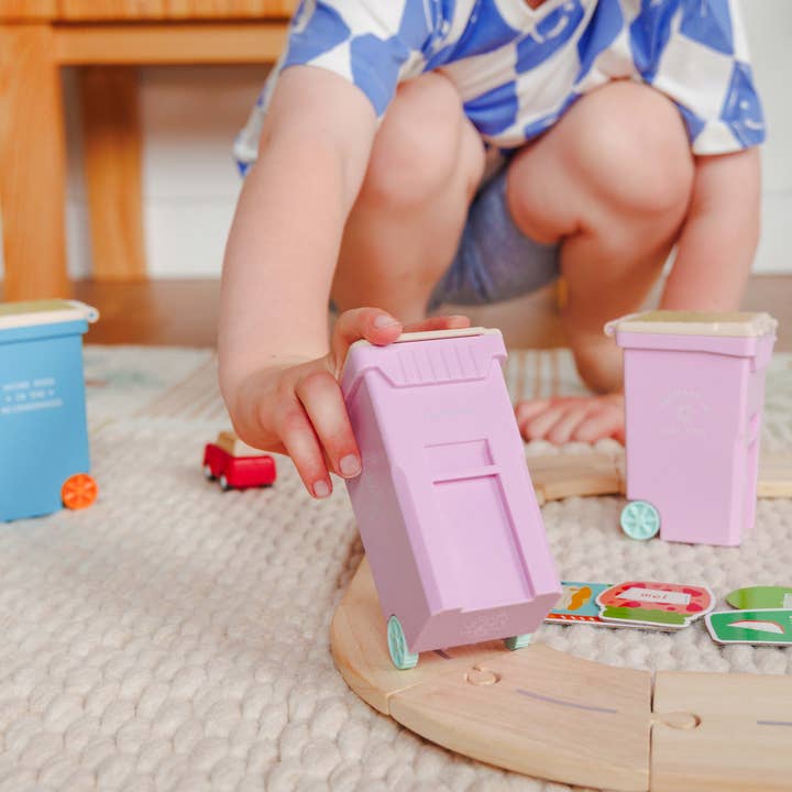 The Good Hood Co. - Wholesale Toy Set - Kids - Purple Trash Can 10