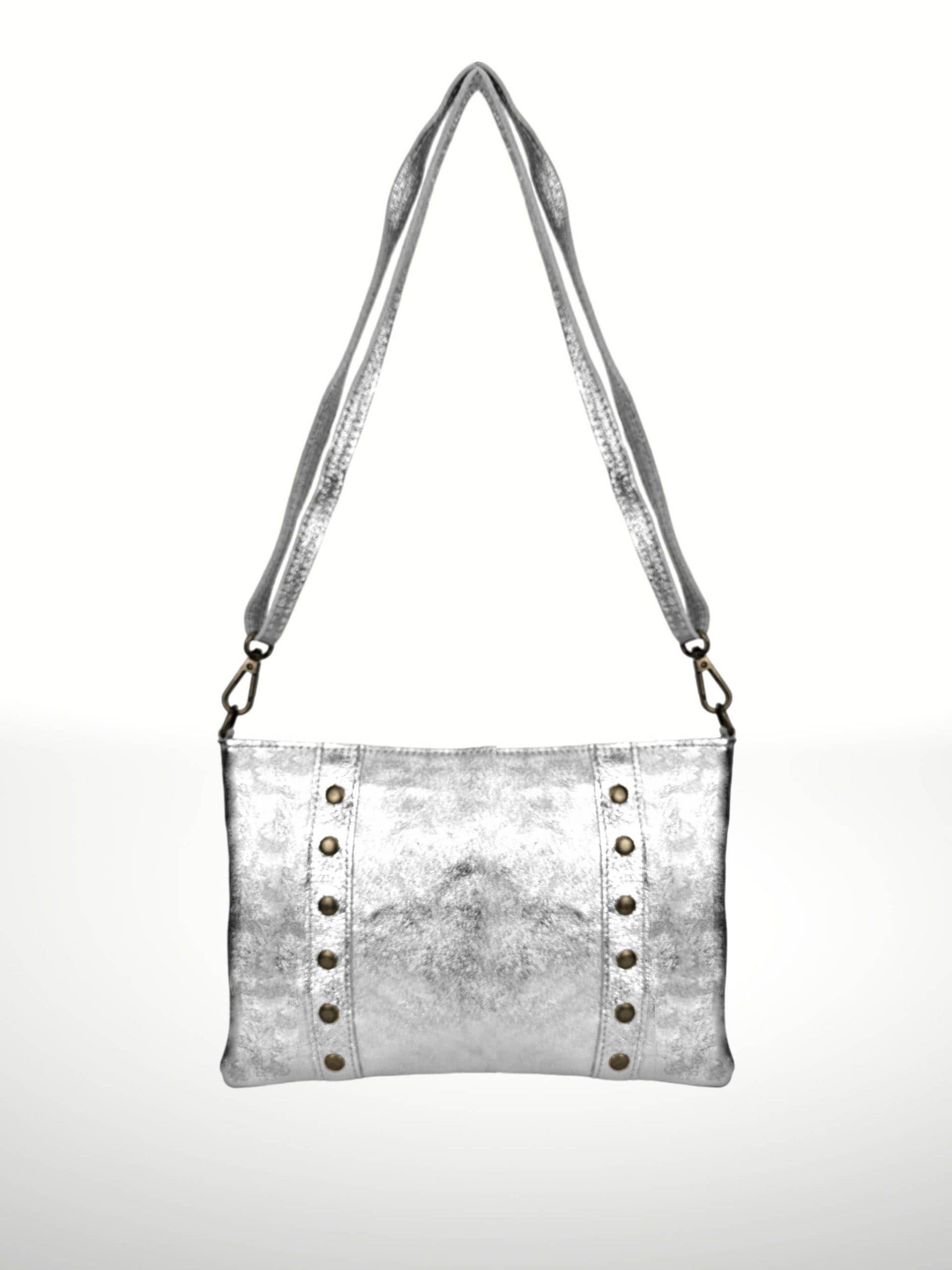 ITALIAN'S LEATHER - Wholesale Schoudertas - Dames - Celia ² schoudertas van suède leer19