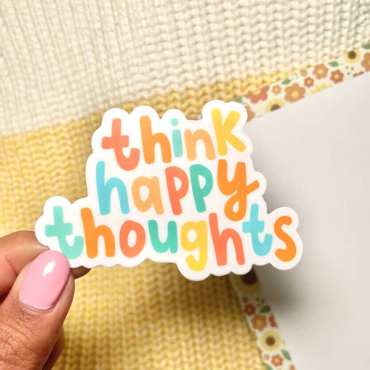 Soul Full of Sun - Wholesale Sticker - Think Happy thoughts Sticker1