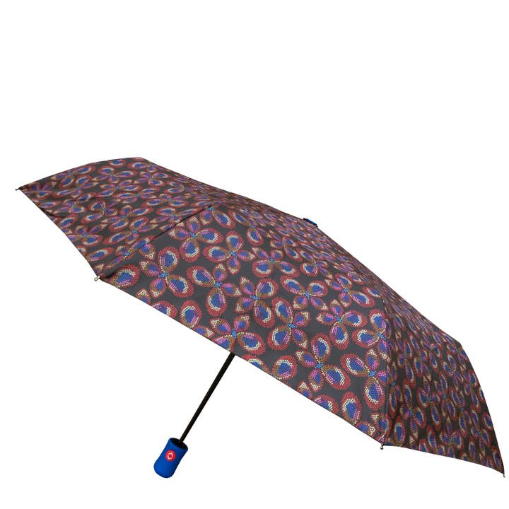 SMATI - Wholesale Umbrella - Women's - Small Multicolored Butterfly Automatic Umbrella1