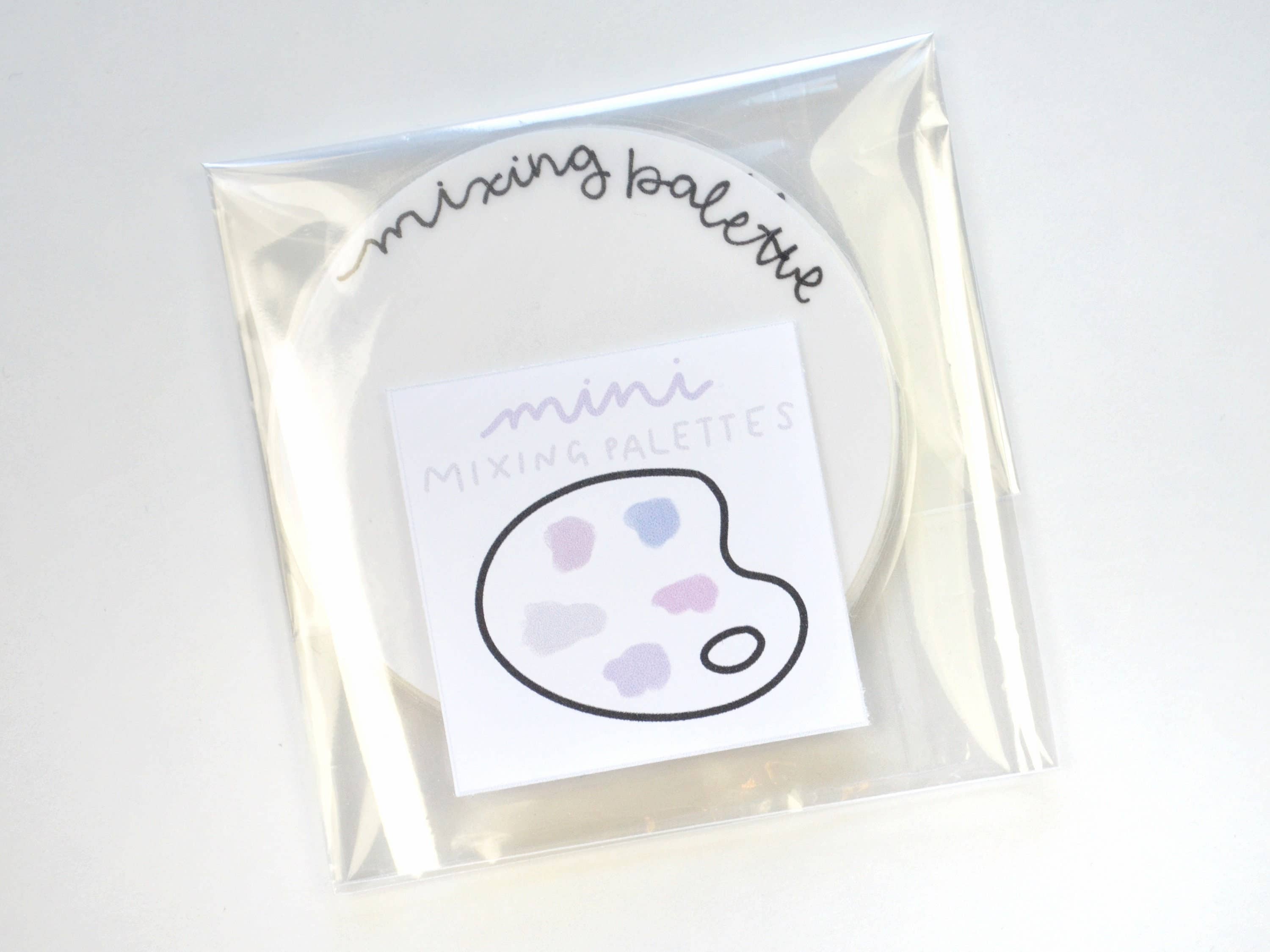 Lavender Chai Co. - Wholesale Palette/Mixing Tray - Reusable Mini Mixing Paint Palette | 3 Pack2