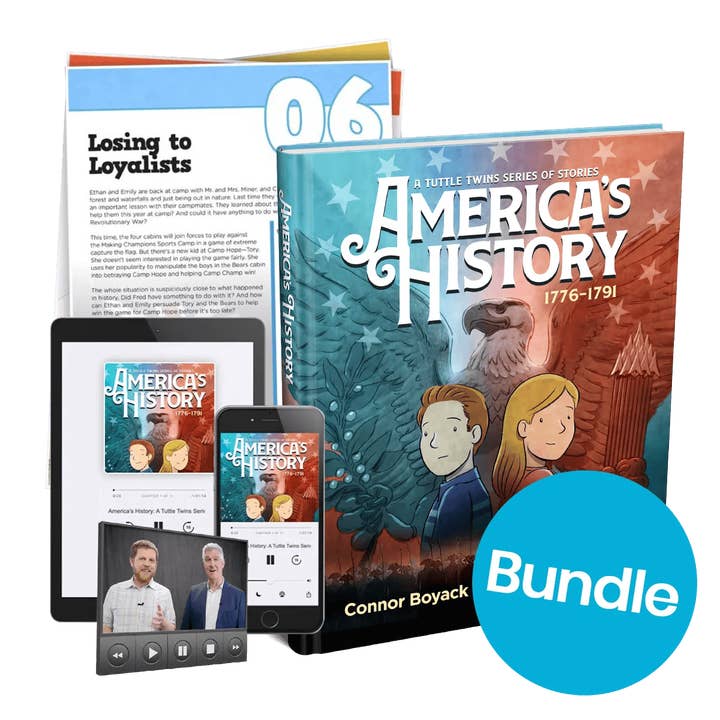 America's History, Volume 2 (1776-1791) for wholesale by Tuttle Twins