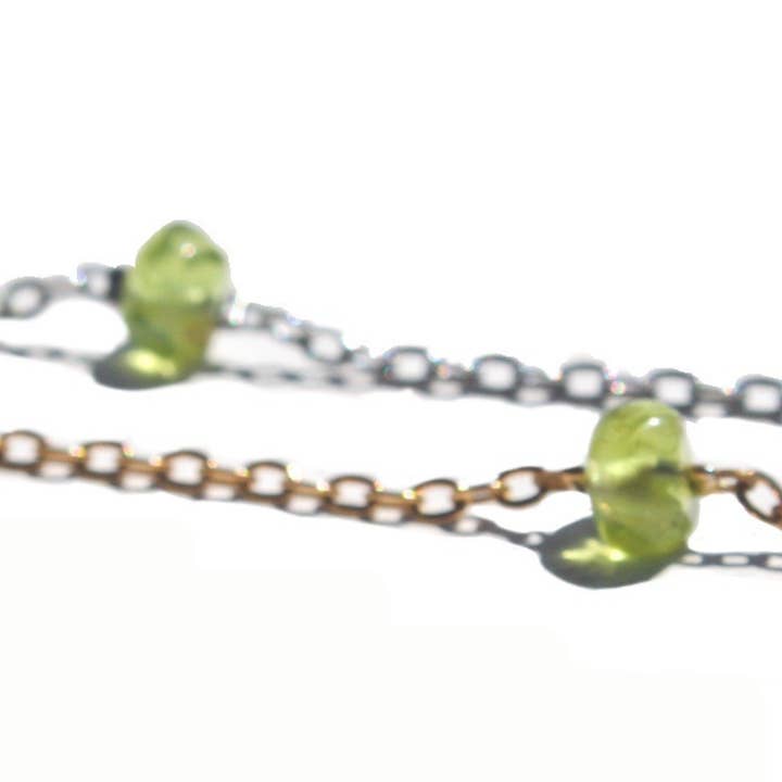 August Birthstone Bracelet - Peridot for wholesale by MOHS Cristais