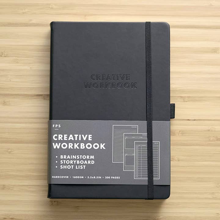 Creative Workbook - For filmmaking & Creative Ideas! for wholesale by Film Pin Society