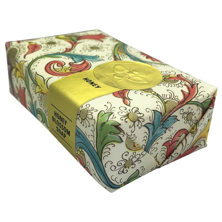 Honey House Naturals - Wholesale Bar Soap - Florentine Paper Wrapped Soap - 3.5 oz12