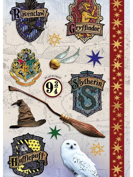 Harry Potter Cardstock Sticker for wholesale by Paper House Productions