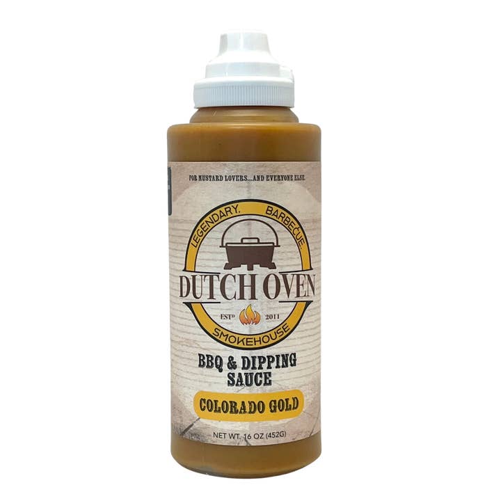 The Dutch Oven Smokehouse - Wholesale BBQ Sauce - Colorado Gold BBQ & Dipping Sauce