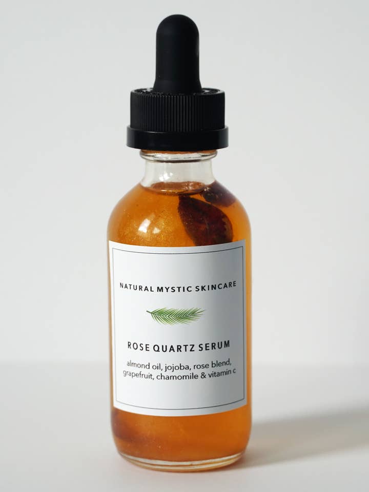 Rose Quartz Serum - 2oz for wholesale by Natural Mystic Skincare