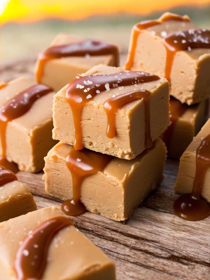 Salted Caramel Fudge for wholesale by Moose Munchies Candy Co