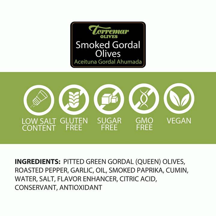 meDINEterranean - Wholesale Olives - Torremar. Spanish Smoked Gordal Queen Olives.3
