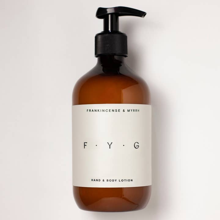 Frankincense & Myrrh Hand & Body Lotion for wholesale by FYG