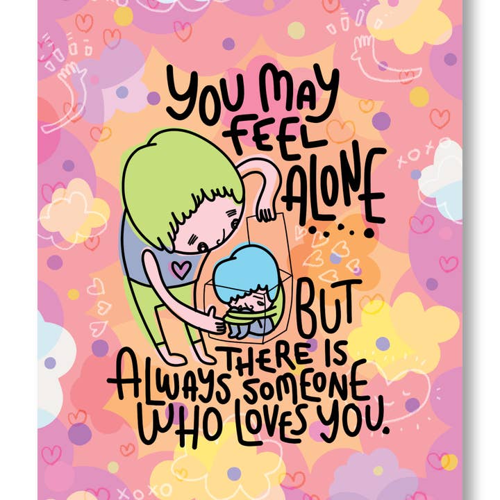 Chika Ando Illustration - Wholesale Love Card - Greeting Card - Always Someone