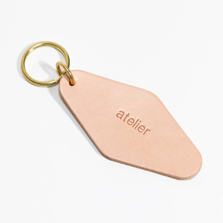Custom Hotel Key Tag for wholesale by Small Hours Workshop
