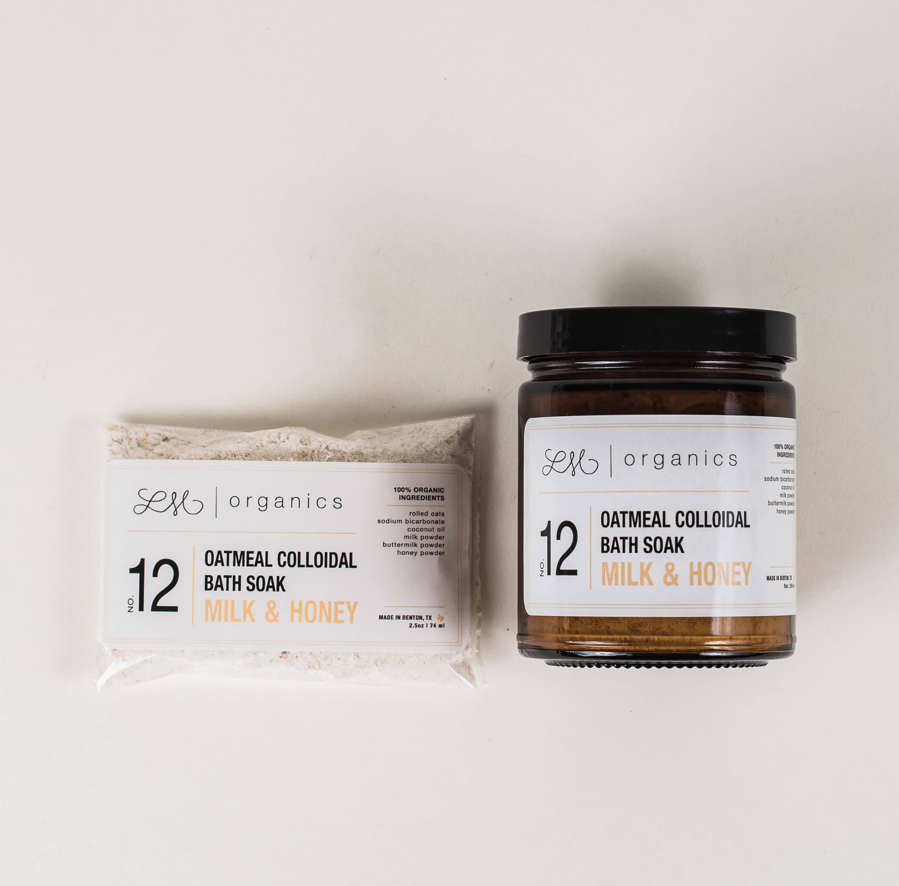 LM Organics - Wholesale Bath Soak/Milk - No. 12 | Oatmeal Colloidal Bath Soak2
