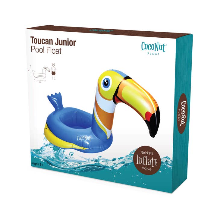 Coconut Outdoor - Wholesale Inflatables - Toucan Junior Pool Float1