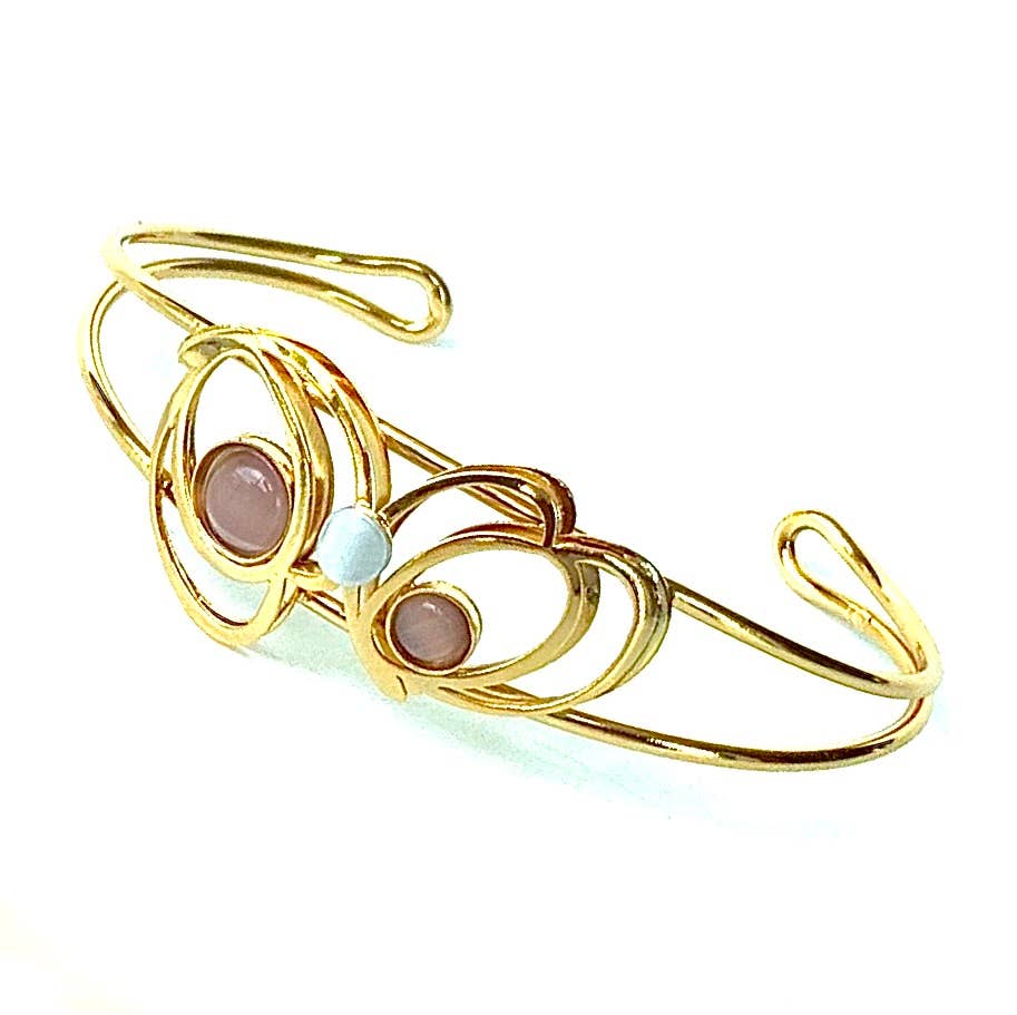 Christophe Poly / Crono Design - Vente Bracelet manchette - BRACELETS (B) - Manchette en fil en tailles 1 et 2, toutes deux ajustables45