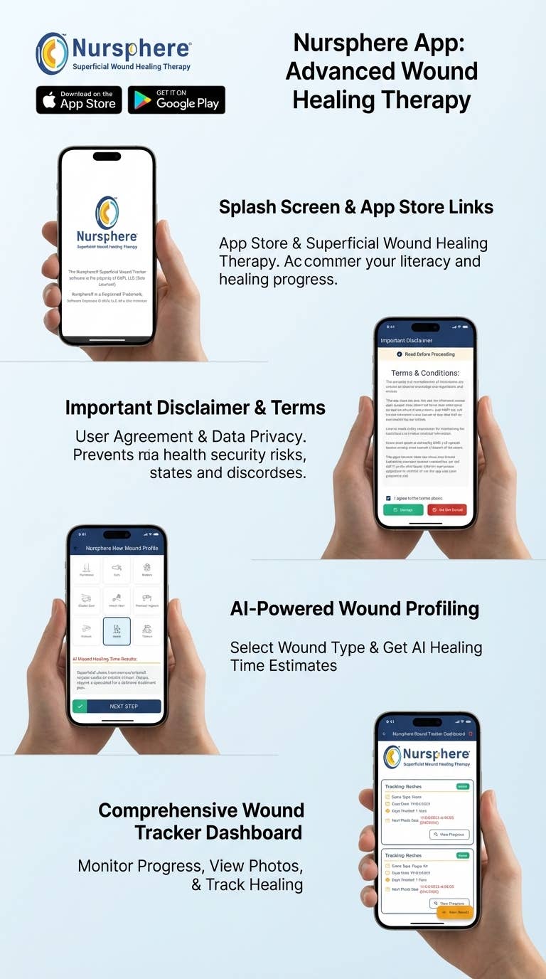 Nursphere Original Dome Bandages - Wholesale Bandaids/Bandages - Nursphere® Original Bundle Dome Bandages™/Wound Tracker™ App10