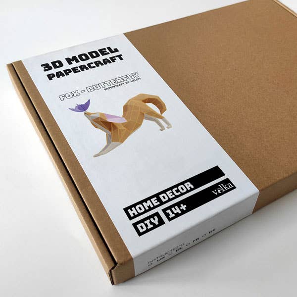 Volka - Wholesale DIY Craft Kit - DIY Fox with Butterfly2