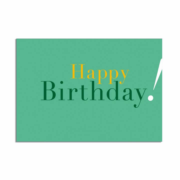 Postkort på tværs, Fødselsdag! for engroshandel hos Langelütje