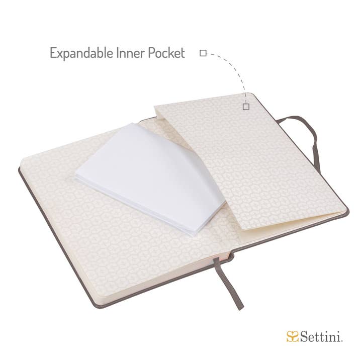 Settini – Diário por atacado – Diário de capa dura Settini Classic - Cinza3