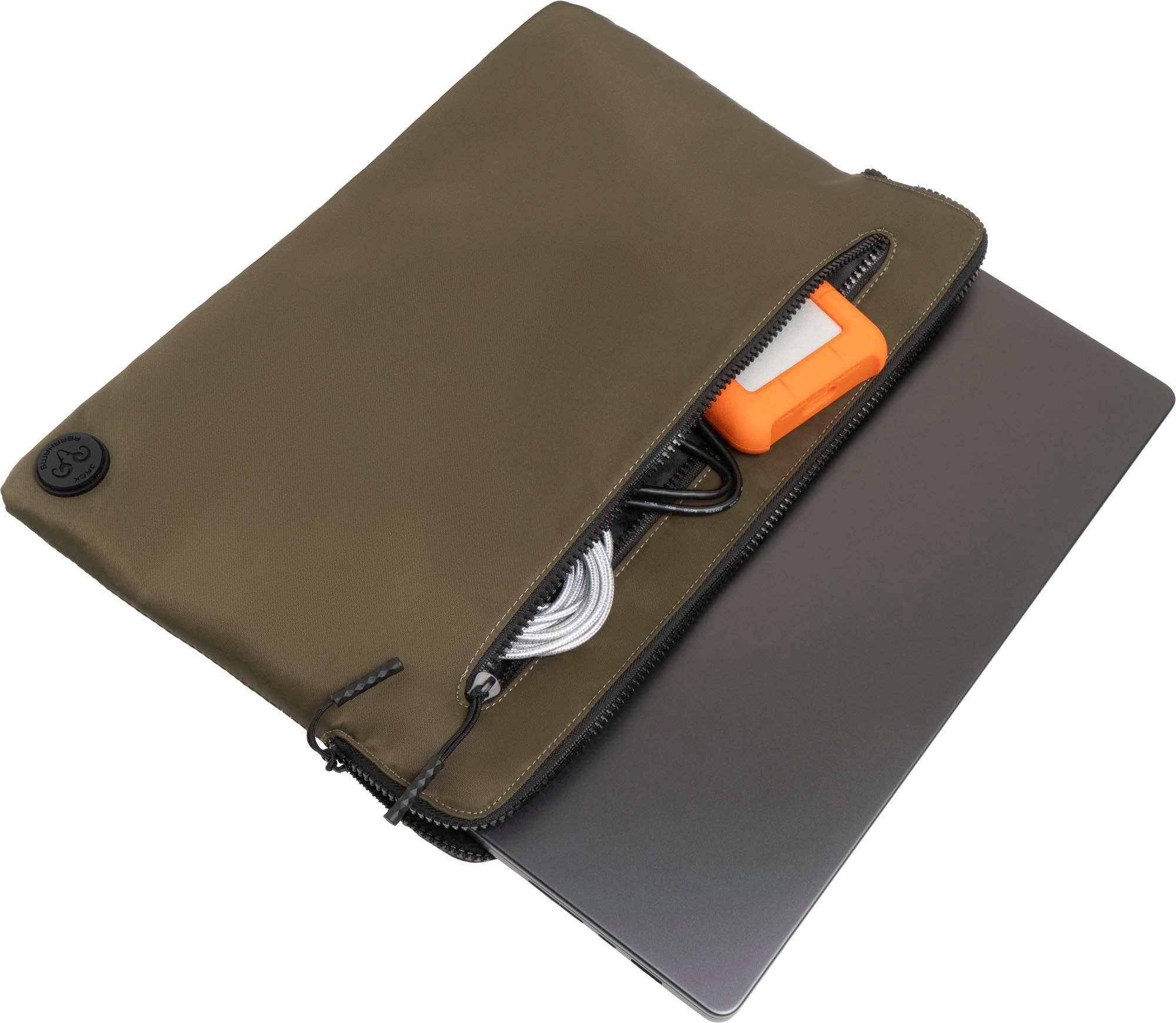 Magid – wholesale Fodral för bärbar dator och surfplatta - Unisex – Jack Abrahams The Apex Nylon Skyddande Vadderat Laptopfodral 3L16