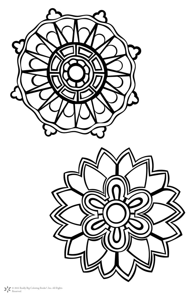 Really Big Coloring Books | ColoringBook.com – Livro para colorir - Crianças e bebés por atacado – Mandalas Realmente Grande Livro de Coloração 12" x 182