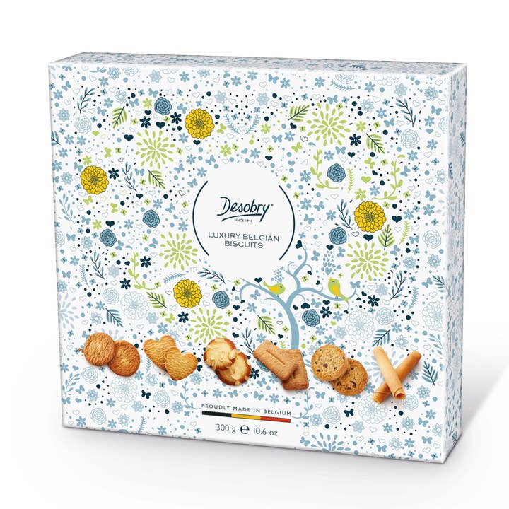 Dry Cookie Box | Luxury Natural Box 300G for wholesale by Desobry