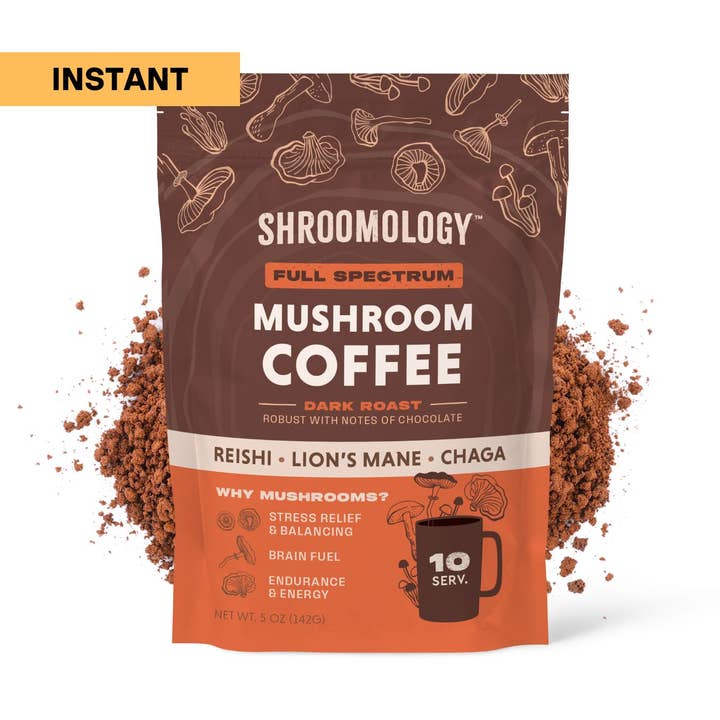 360 Nutriton - Wholesale Instant Coffee/Espresso - Mushroom Coffee, Full Spectrum 5 oz