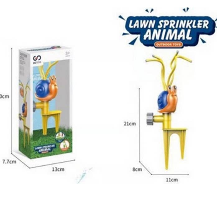 Snail Lawn Sprinkler in Open Box for wholesale by Deluxe Import Trading