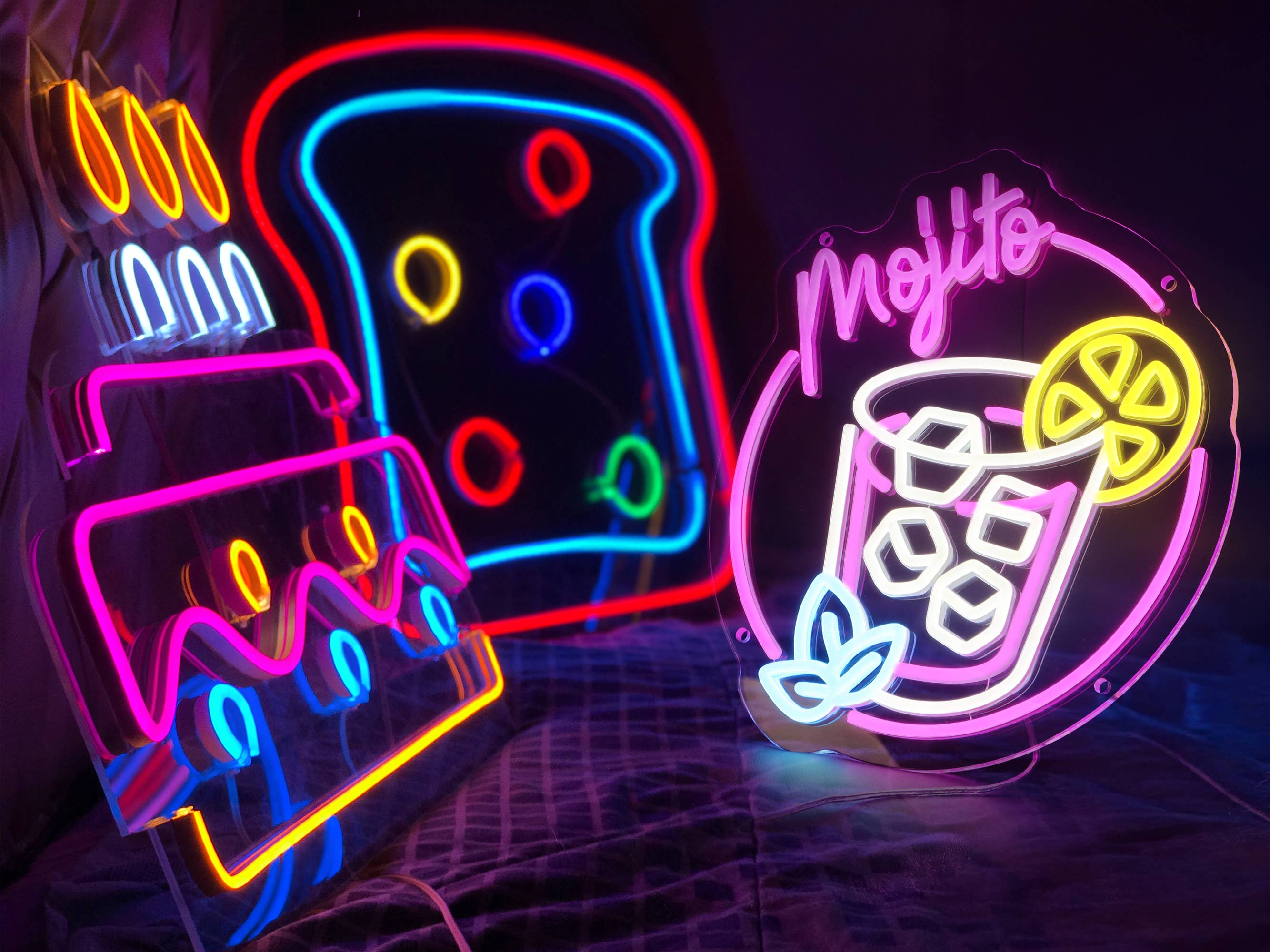 GSJJ - Wholesale Neon Sign - Custom Neon Sign Logo, Wall Decor, LED Business Neon Sign8