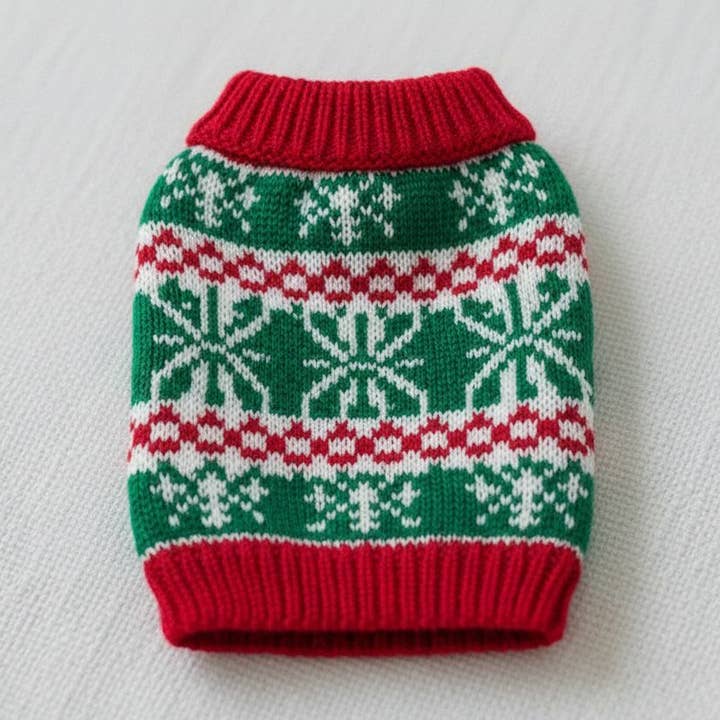 Festive Knit Pet Sweater Collection for Winter for wholesale by kapeit