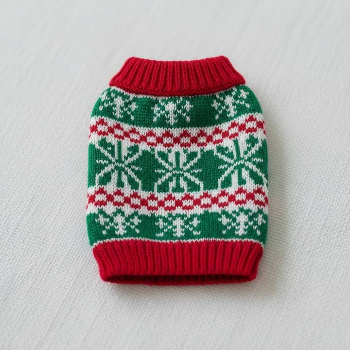 Festive Knit Pet Sweater Collection for Winter for wholesale by kapeit