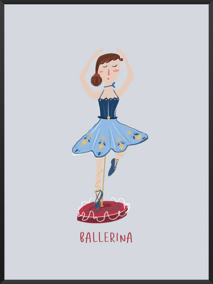 Christmas Ballerina - Poster for wholesale by Project Nord