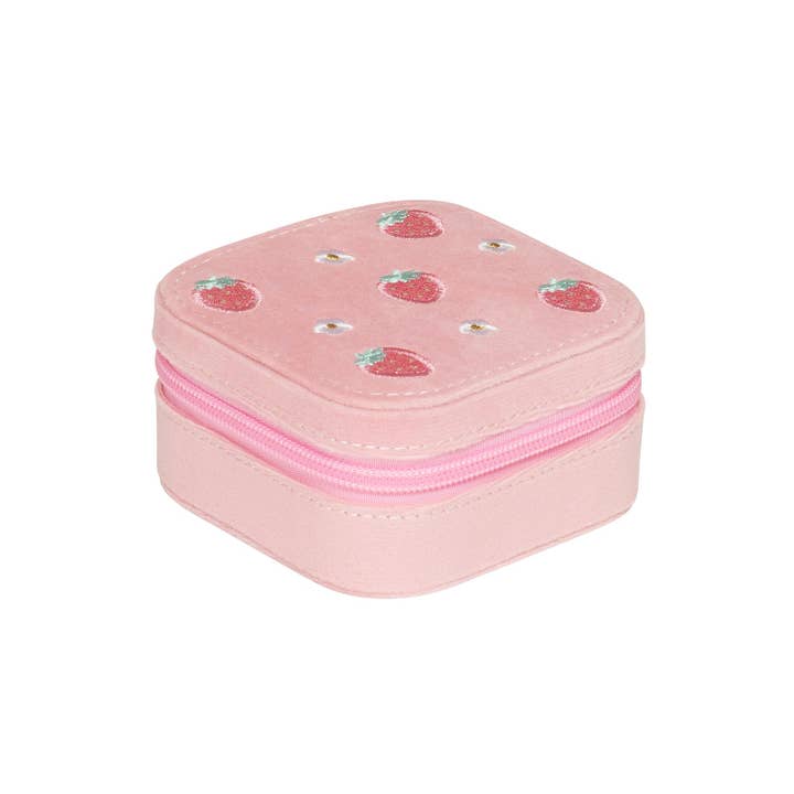 Rockahula Kids - Wholesale Jewelry Box/Organizer - Kids - Sweet Strawberry Square Jewellery Box