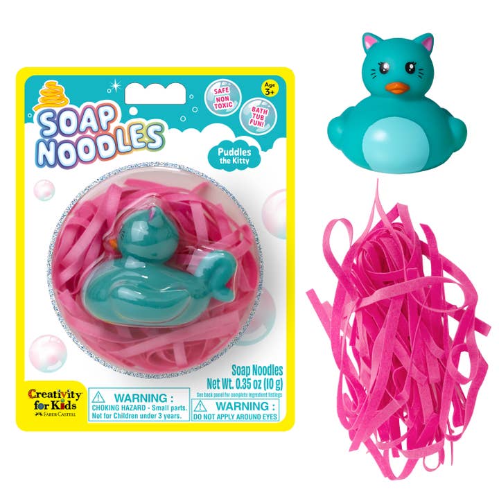 Soap Noodles Bathtime Fun Activity with Collector Duck for wholesale by Faber-Castell / Creativity for Kids