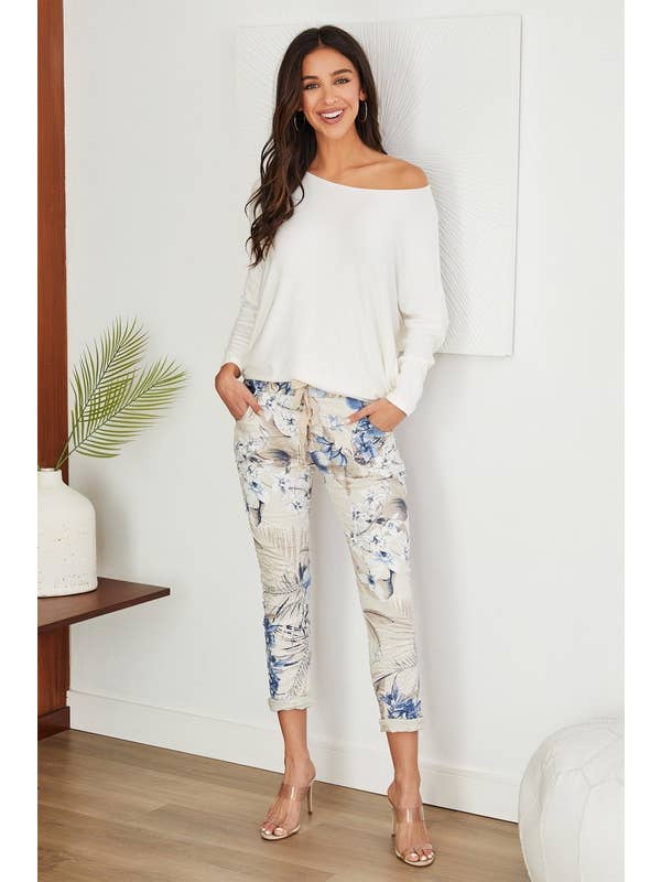 VENTI6 - Wholesale Knit Sweater - Women's - LIGHT WEIGHT DOLMAN SOFT WOOL/ANGORA SWEATER (708409-321)3