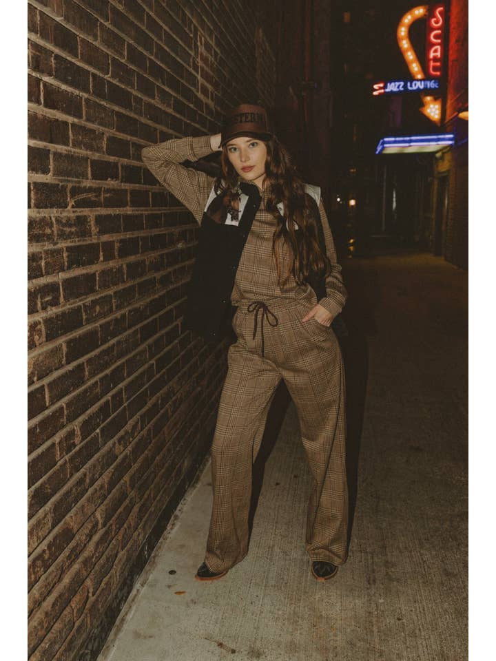 Rodeo Hippie - Wholesale Lounge Set - Women's - HORSE WITH NO NAME PLAID SWEAT SET (Pre-pack 2/2/2/1)6