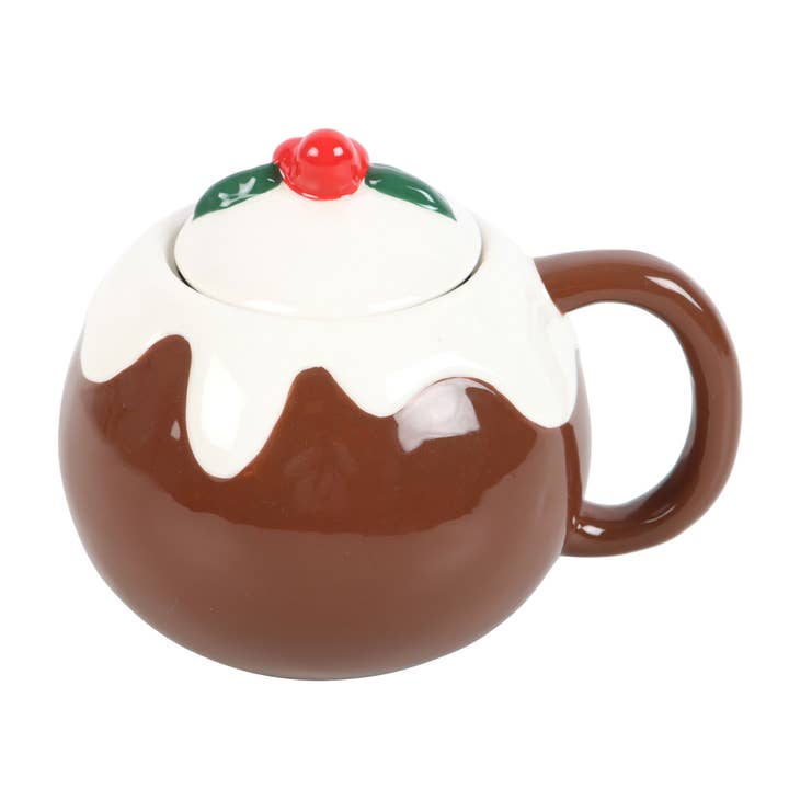 Something Different Wholesale – wholesale Coffee mug – Christmas Pudding Shaped Mug