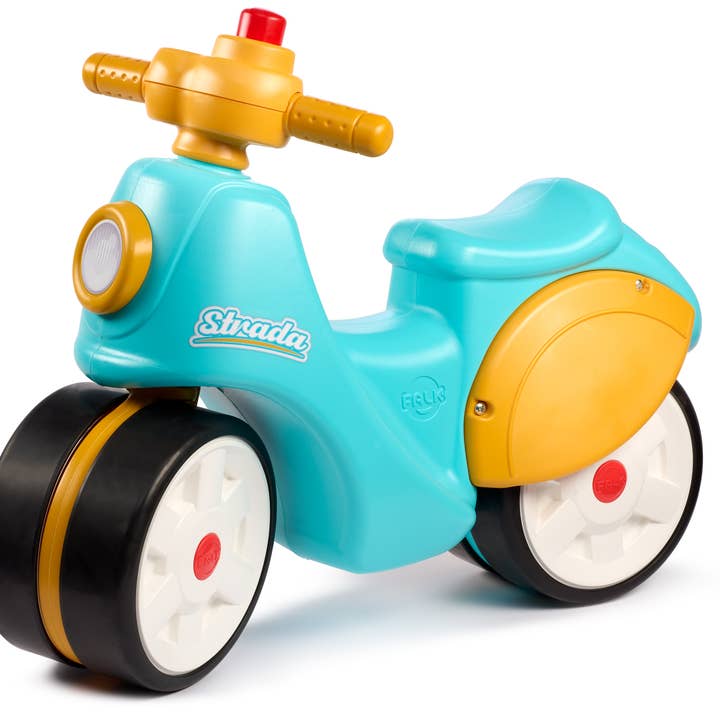 Strada Scooter, Ride-On Motocycle W/Silent Wheels +1 Year for wholesale by American Hobbies & Merchandising