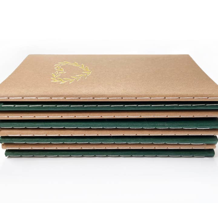 Studio Portmanteau - Vente Cahiers - Mini carnet de notes au point de selle gaufré avec texte personnalisé10