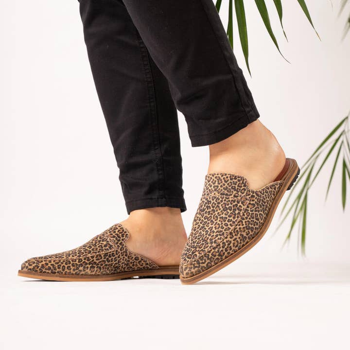 Mulas de leopardo De Beauvoir para venta al por mayor de Welligogs