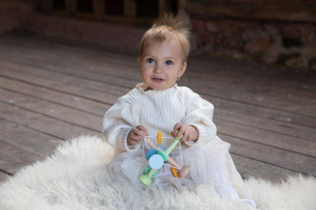 Hippychick - Vente Jouet en bois – enfant - Balle magique classique du monde – Jouet en bois FSC pour le développement des compétences motrices2