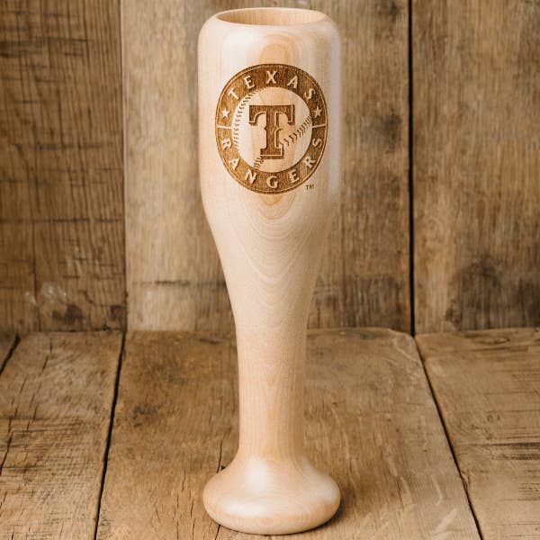 Texas Rangers Wined Up® | Baseball Bat Wine Mug for wholesale by Dugout Mugs