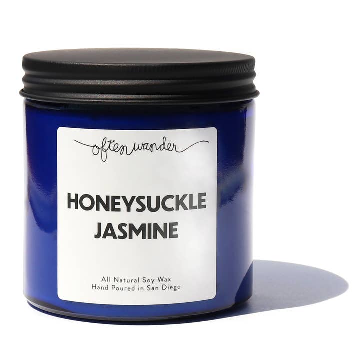 Often Wander - Wholesale Jar/Filled Candle - Honeysuckle Jasmine – Signature Candle