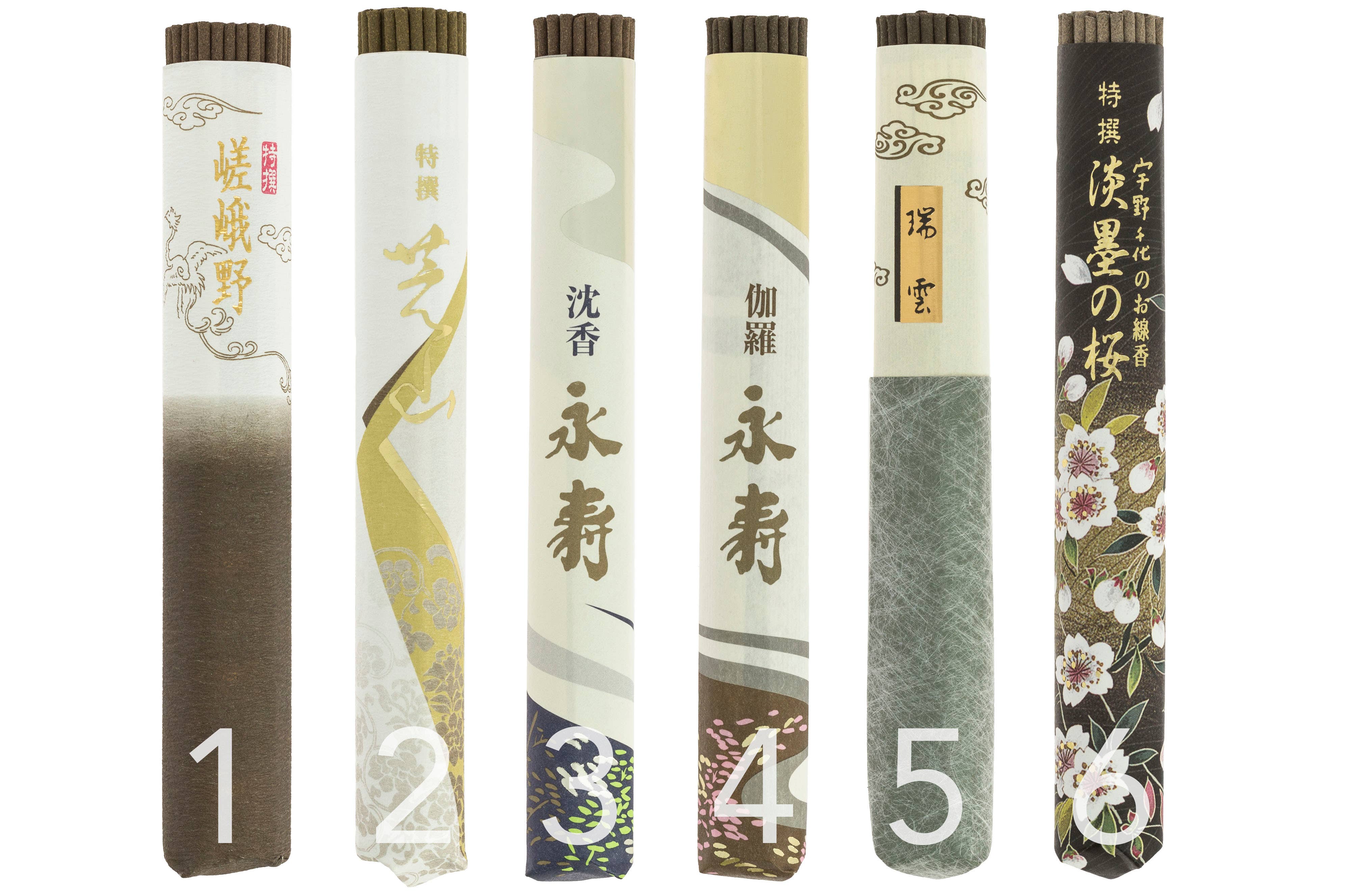 BinDesign - Wholesale Incense - 6x Japanese quality incense sticks — all scents1