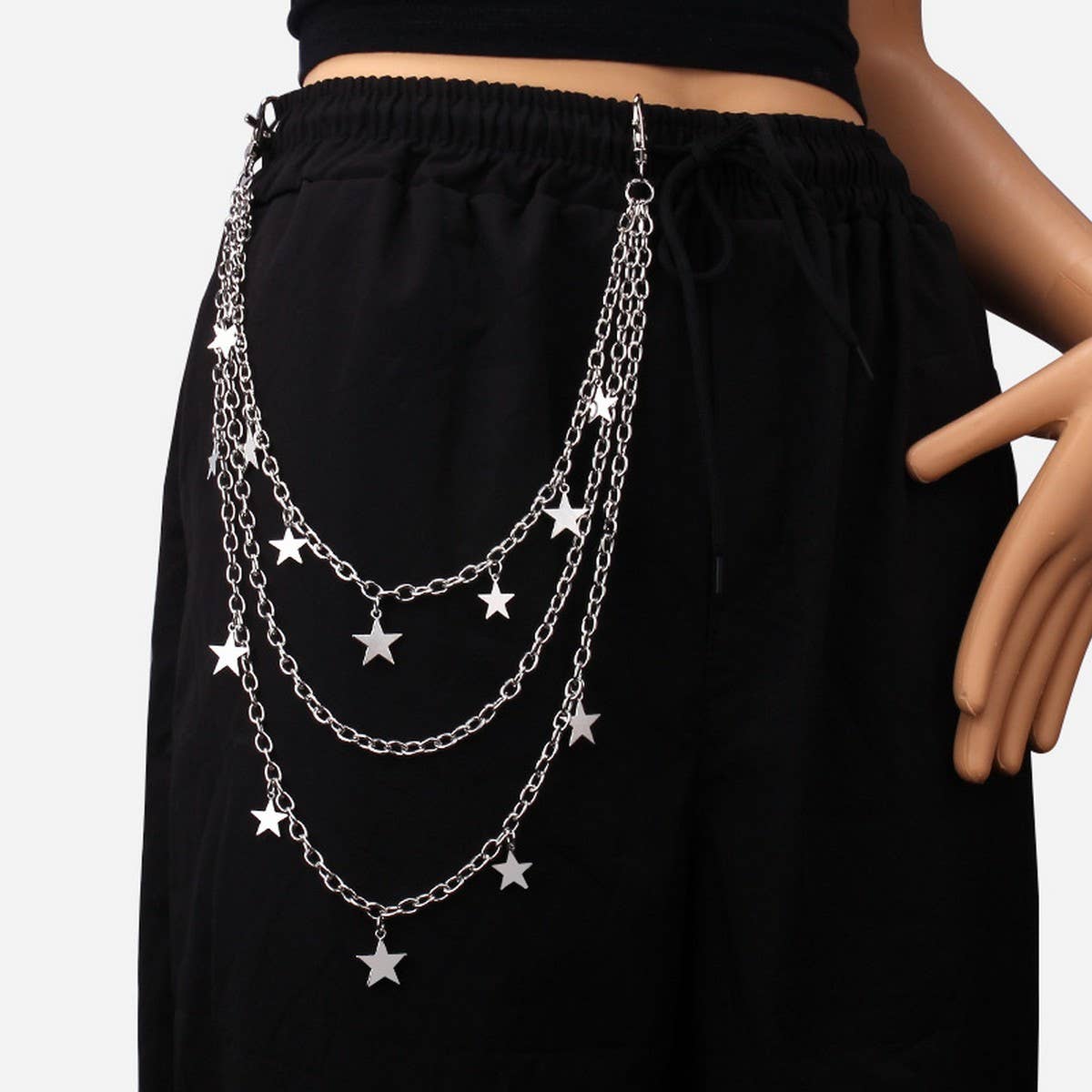 TYPE  STAR SHAPED PENDANT PANTS CHAIN_CWMM0661 for wholesale on Faire2
