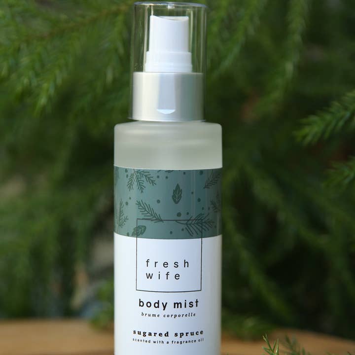 The Fresh Wife Soap Company - Wholesale Face & body mist/water - Sugared Spruce Body Mist1