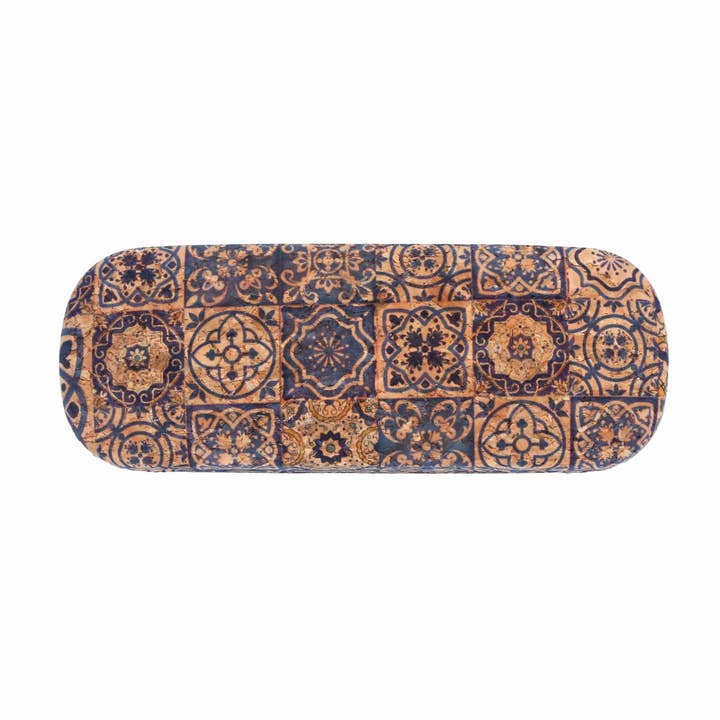 Made By Nami - Vendita all'ingrosso Custodia/supporto per occhiali - Donna - Custodia rigida per occhiali in sughero con decorazioni boho - Design 24