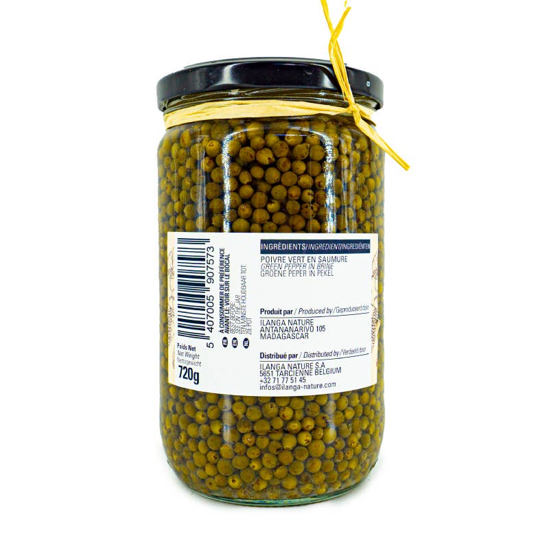 Ilanga Nature - Wholesale Dried Spice - Green Pepper in Brine 720g1